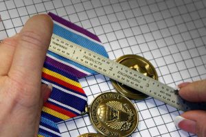 Measuring a military award